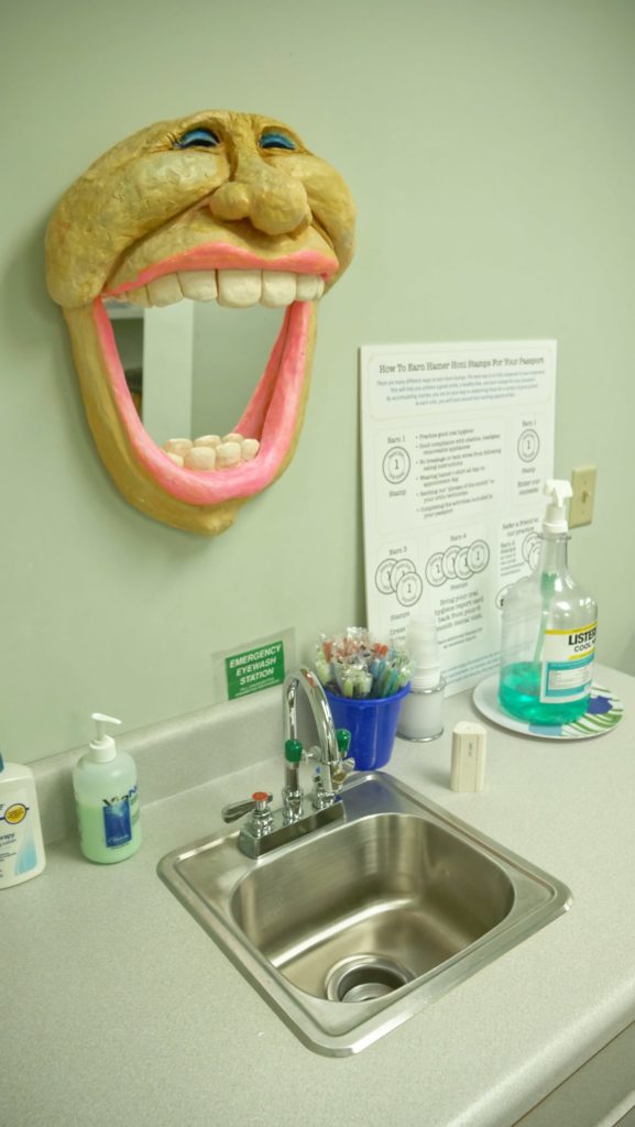 Hamer and Glassick Orthodontics office sink
